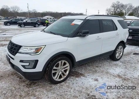 2016 Ford Explorer Xlt z USA, uszkodzony, nr VIN 1FM5K8D8XGGC95166